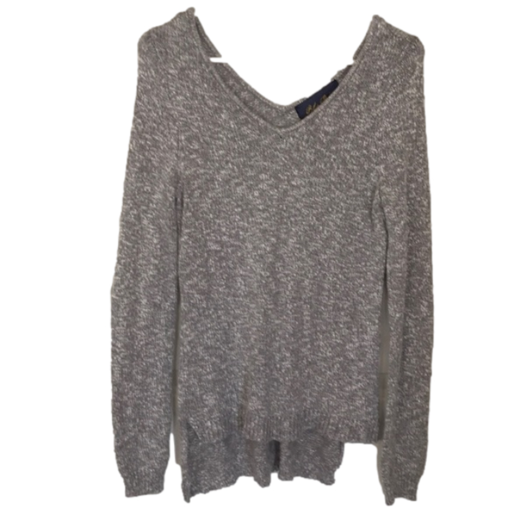 Blue rain sweater